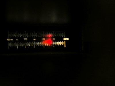 Spektrum einer roten LED